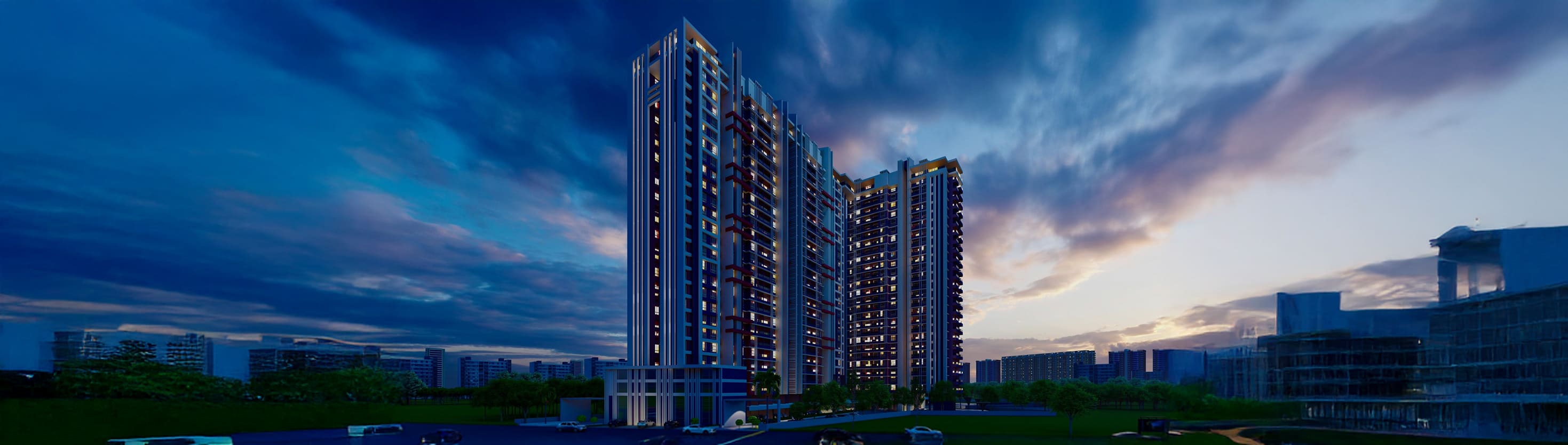Image of Balaji Oriana World — photo gallery, images, brochure, amenities, cost sheet, price breakup, availability details, RERA number, RERA certificate, possession date, layout plan, logo, floor plan, master plan, and location map showcasing project highlights and features.