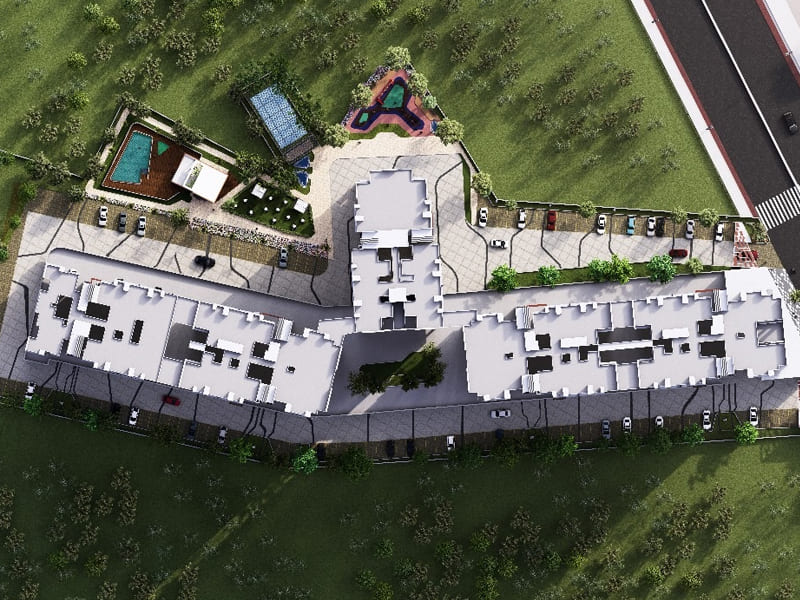 Floor plan of Balaji Oriana World — photo gallery, images, brochure, amenities, cost sheet, price breakup, availability details, RERA number, RERA certificate, possession date, layout plan, logo, floor plan, master plan, and location map showcasing project highlights and features.